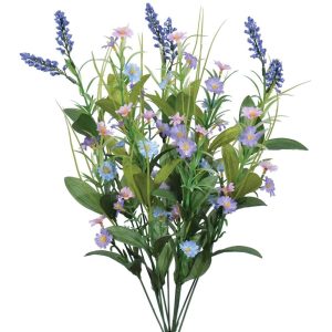 Astilbe & Filler Bush x12, 21" Blue/Pink | Pioneer Wholesale Filler Bushes