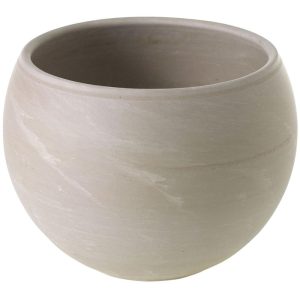 Astrid Ceramic Pot 6.5×4.75" Beige | Pioneer Wholesale Containers for Succulents