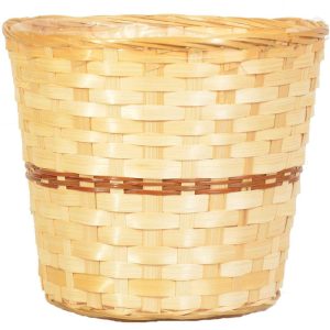 Bamboo Planter – Fits 10" Pots – Natural Natural | Pioneer Wholesale Pot Covers