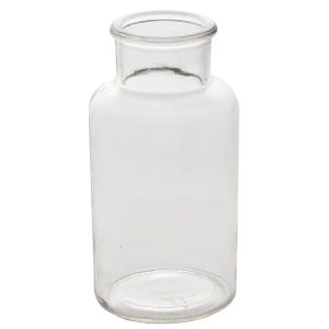 Billie Glass Bottle 2.5×4.75" Clear | Pioneer Wholesale Bottles