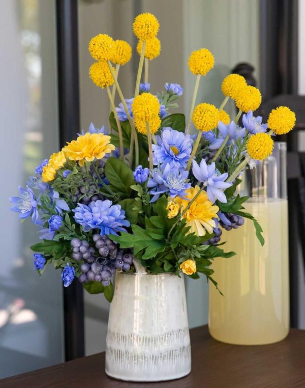 Billy Button Spray 24" Yellow | Pioneer Wholesale Other Stems