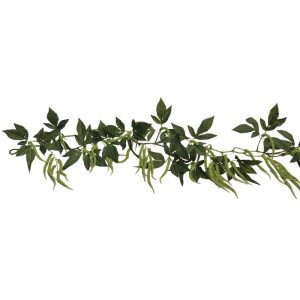 Cascading Amaranthus Garland 4′ – Green Green | Pioneer Wholesale Cascading Garlands