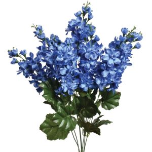 Colorfast Delphinium Bush x7, 25" Blue | Pioneer Wholesale Spike Flower Bushes