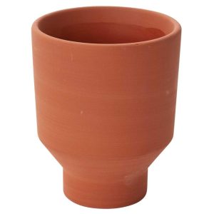 Crescendo Ceramic Pot 5.5×6.75" Terracotta | Pioneer Wholesale Containers for Succulents