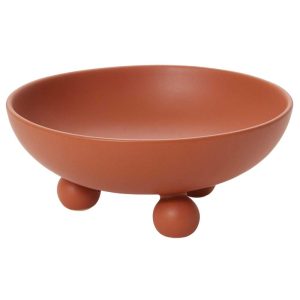 Farley Ceramic Bowl 7.75×3.25" Terracotta | Pioneer Wholesale Ceramic