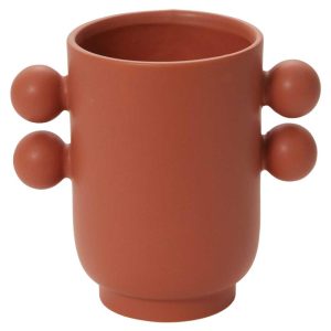 Farley Ceramic Pot 6.75×4.25×6.25" Terracotta | Pioneer Wholesale Terracotta Containers