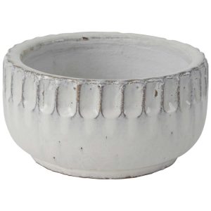 Kanab Ceramic Bowl 6.75×3.5" White | Pioneer Wholesale Ceramic