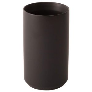 Kendall Ceramic Vase 4.5×8" Black | Pioneer Wholesale Ceramic