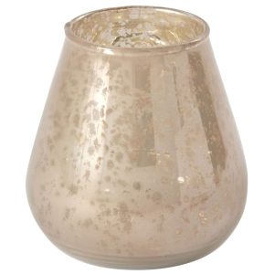 Miri Glass Votive 4.25×4.5" Light Pink | Pioneer Wholesale Colored Glass Vases