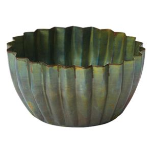 Monarch Metal Bowl 5.75×3" Green | Pioneer Wholesale Design Dishes & Trays