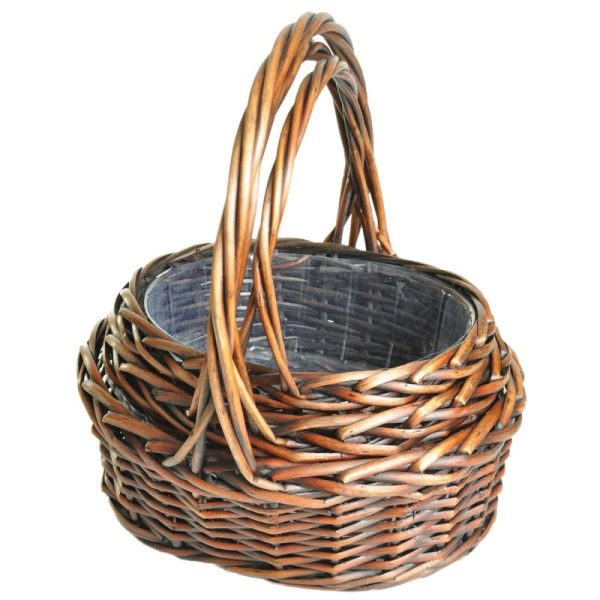 Oval Split Willow Basket, Set of 3 – Stained Stained | Pioneer Wholesale Split Willow