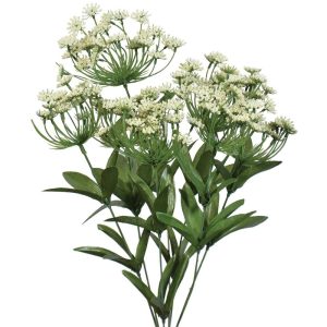 Queen Anne’s Lace Bush x7, 20" Cream | Pioneer Wholesale Filler Bushes