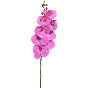 Real Touch Phalaenopsis Orchid Spray 33" | Pioneer Wholesale Orchid Stems