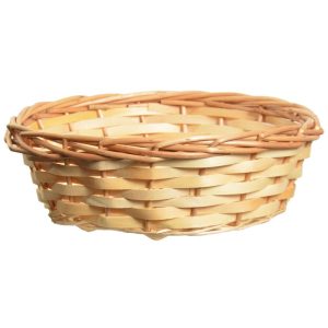 Round Woodchip Basket 11.5" Natural | Pioneer Wholesale Round