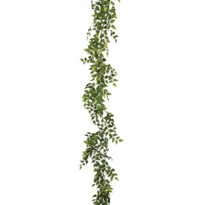 Ruscus Garland 6′ – Green Green | Pioneer Wholesale Standard Garlands