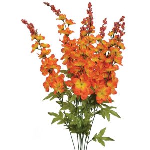 Stock Bush x8, 27" Orange | Pioneer Wholesale Spike Flower Bushes