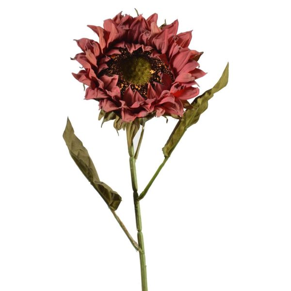 Sunflower Stem 29" Burgundy | Pioneer Wholesale Other Stems