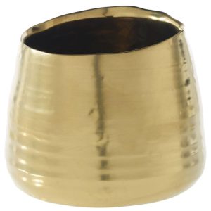 Tegan Pot 5.5×4.5" Gold | Pioneer Wholesale Candleholders