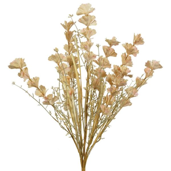 Wildflower Bush x5, 21" Beige | Pioneer Wholesale Filler Bushes