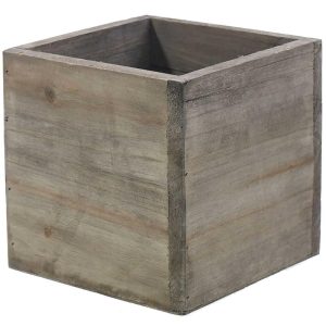 Woodland Square Planter 6×6" Natural | Pioneer Wholesale Squares