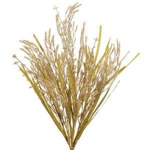 Goldenrod Bush x4, 22" Beige | Pioneer Wholesale Filler Bushes