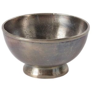 Cadence Metal Compote 5.75×3.25" Silver | Pioneer Wholesale Compotes & Urns