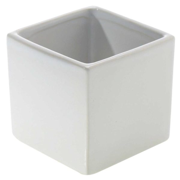 Urban Square 3.25×3.25" White | Pioneer Wholesale Cubes